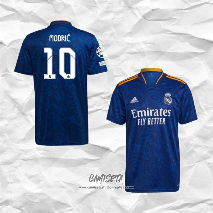 Segunda Camiseta Real Madrid Jugador Modric 2021-2022